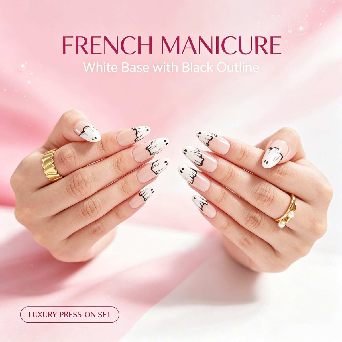 Luxury Handmade Press On Nails | Reusable Salon Grade False Nail Sets